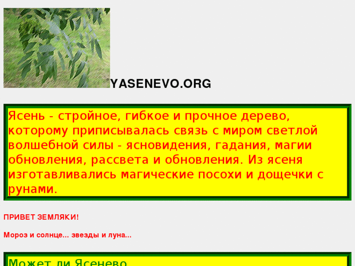 www.yasenevo.org