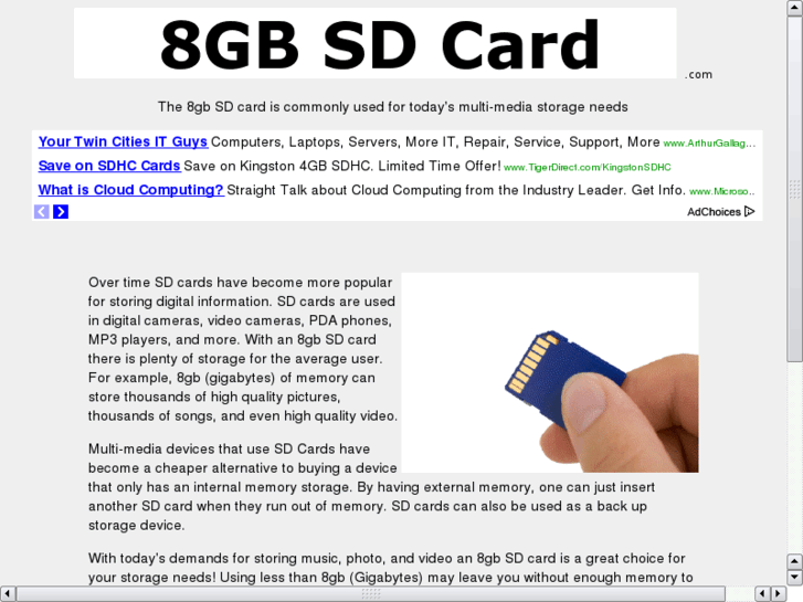 www.8gbsdcard.com