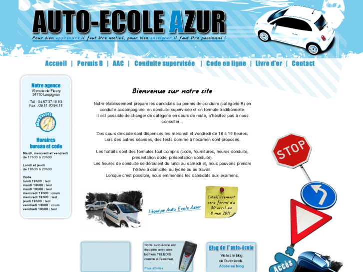 www.autoecoleazur.com