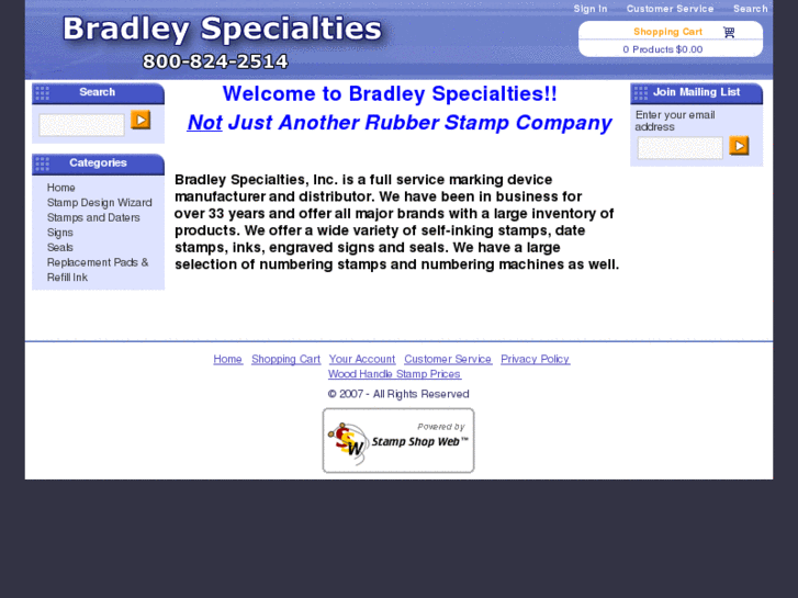 www.bradleyspecialties.com