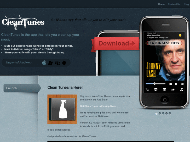 www.cleantunesapp.com