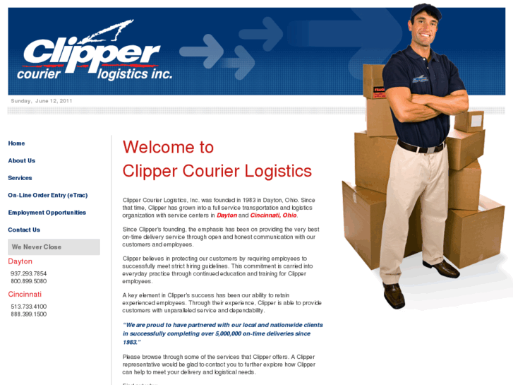 www.clippercourierlogistics.com