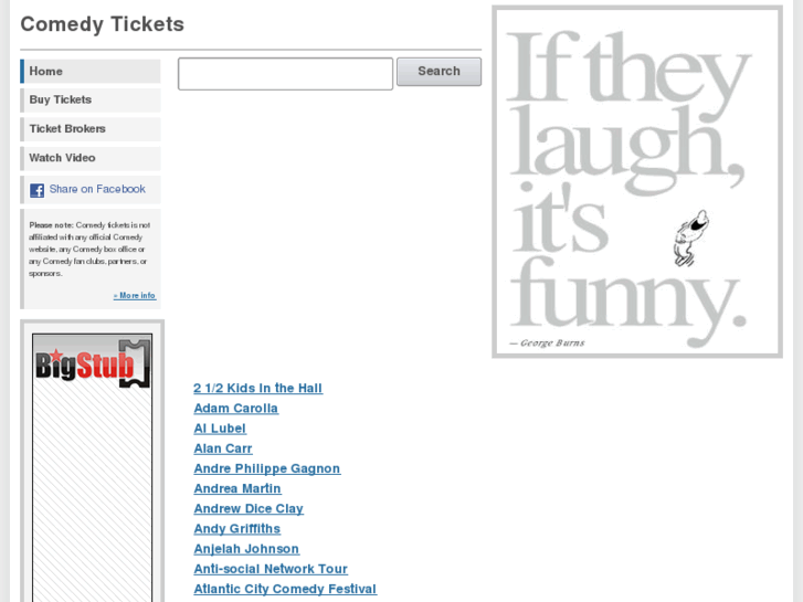 www.comedytickets.info