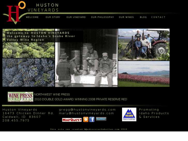 www.hustonvineyards.com
