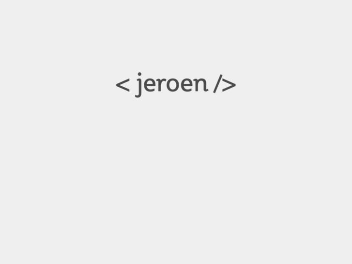 www.jeroen.bz