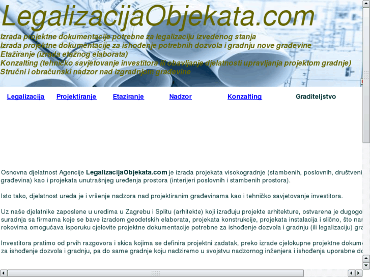 www.legalizacijaobjekata.com