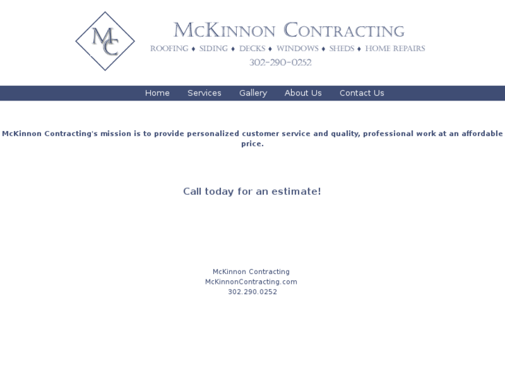 www.mckinnoncontracting.com