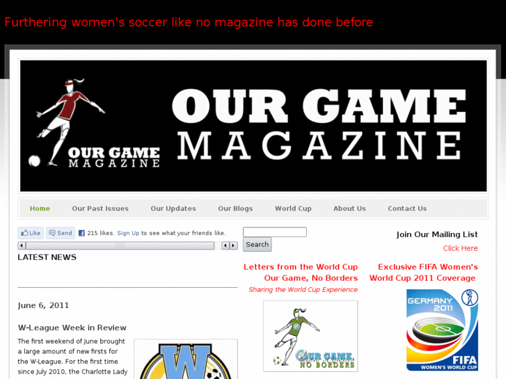 www.ourgamemagazine.com