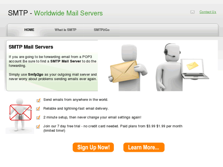 www.smtpmailservers.com