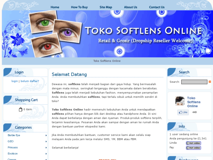 www.tokosoftlensonline.com