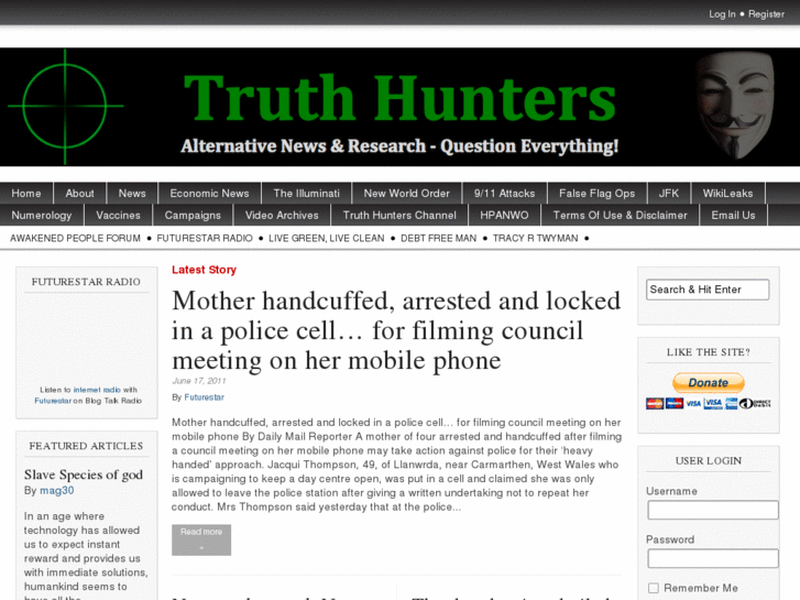 www.truthhunters.co.uk