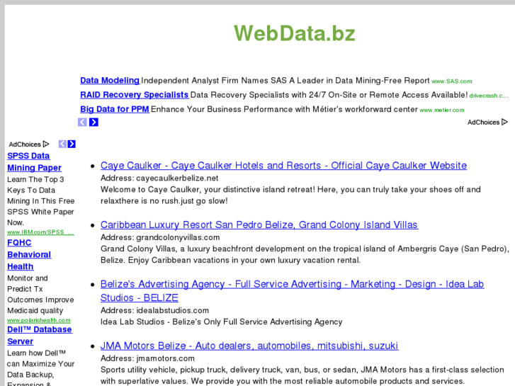 www.webdata.bz