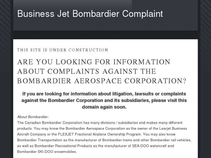 www.business-jet-bombardier-complaint.com