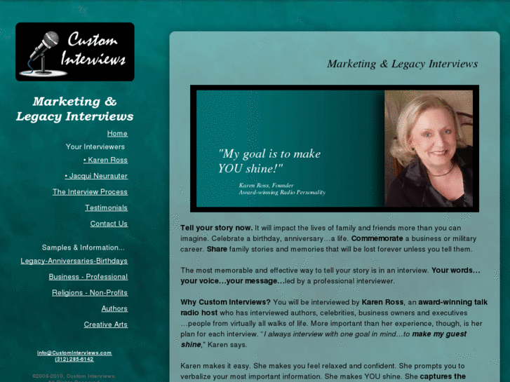 www.custominterviews.com