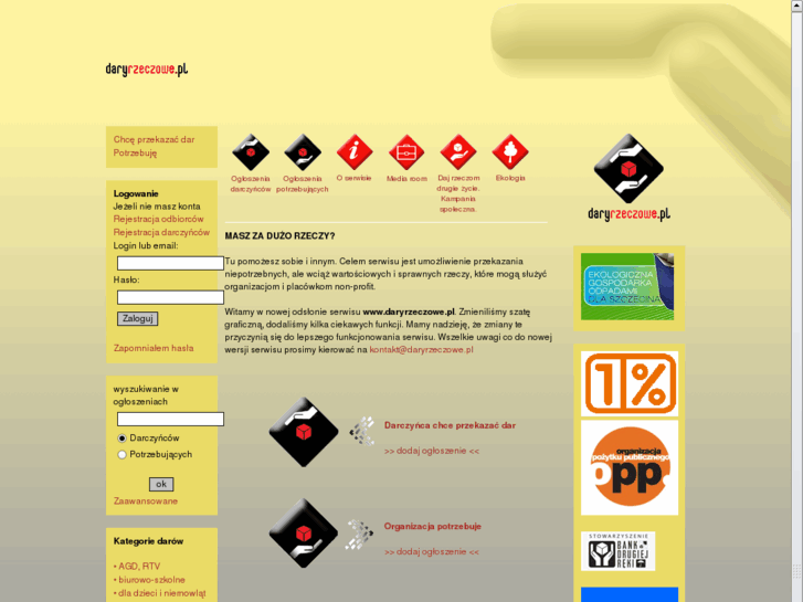 www.daryrzeczowe.pl