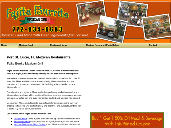 www.fajitaburritomexicangrill.com