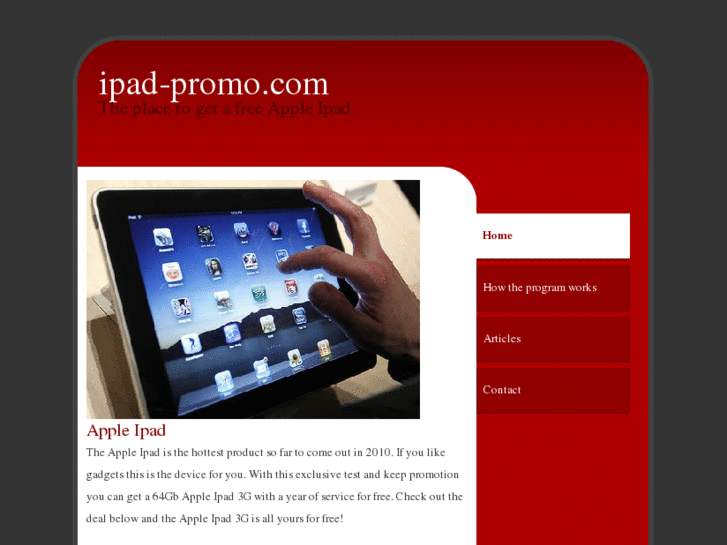 www.ipad-promo.com