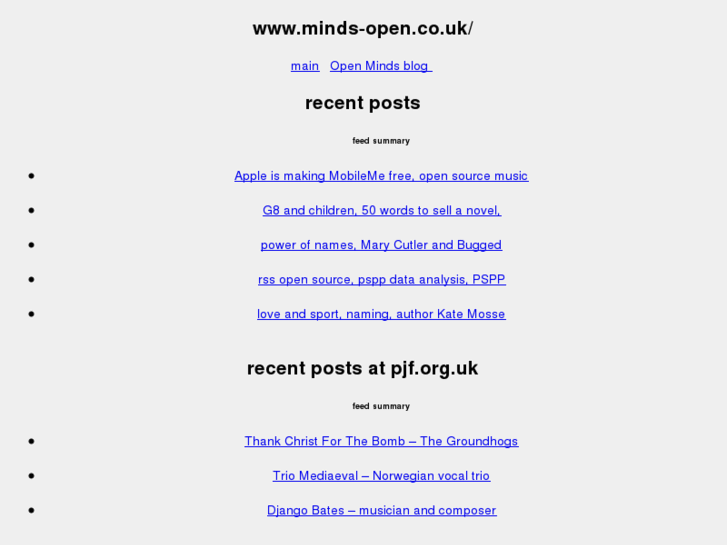 www.minds-open.co.uk