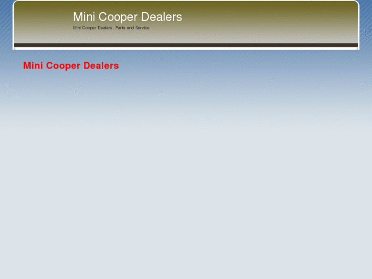 www.minicooperdealers.com