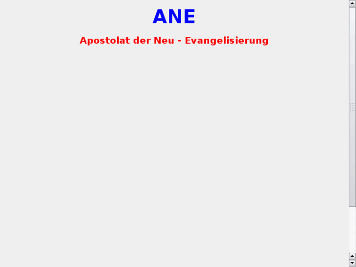 www.neuevangelisierung.org