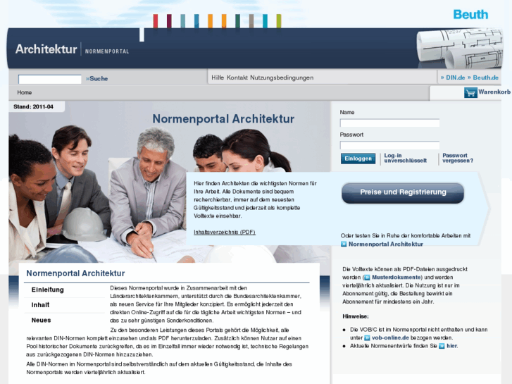 www.normenportal-architektur.de