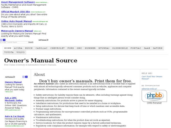 www.ownersmanualsource.com