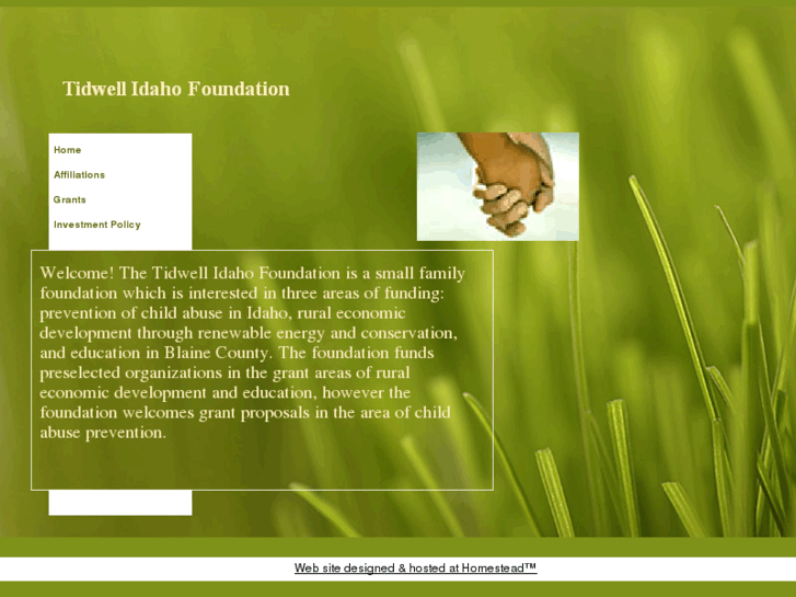 www.tidwellidahofoundation.com
