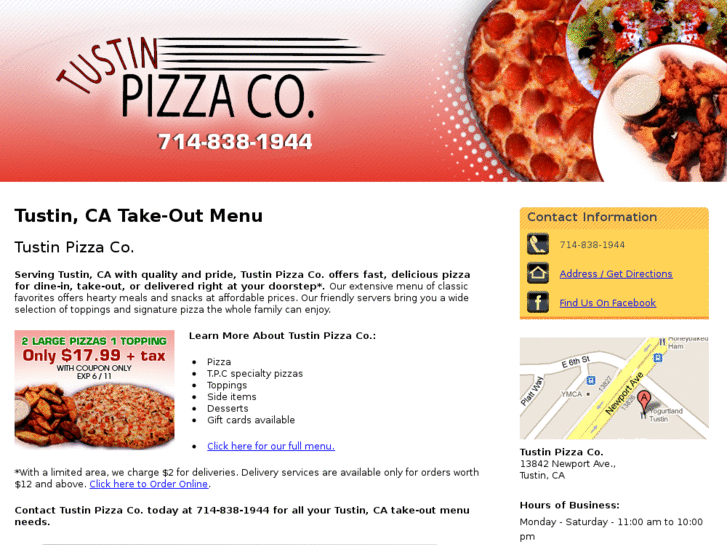 www.tustinpizzaco.com