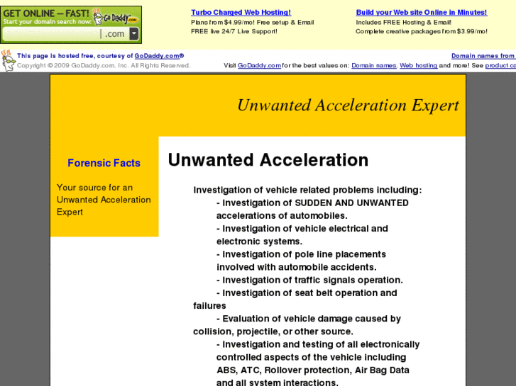 www.unwantedaccelerationexpert.com