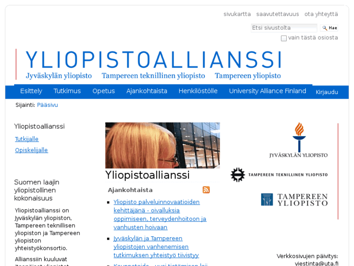 www.yliopistoallianssi.fi