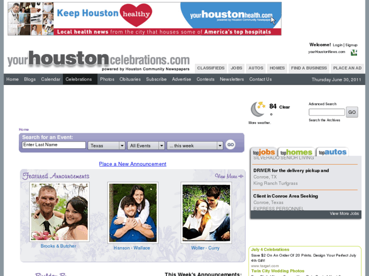 www.yourhoustoncelebrations.com