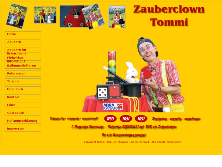 www.zauberclown-tommi.at