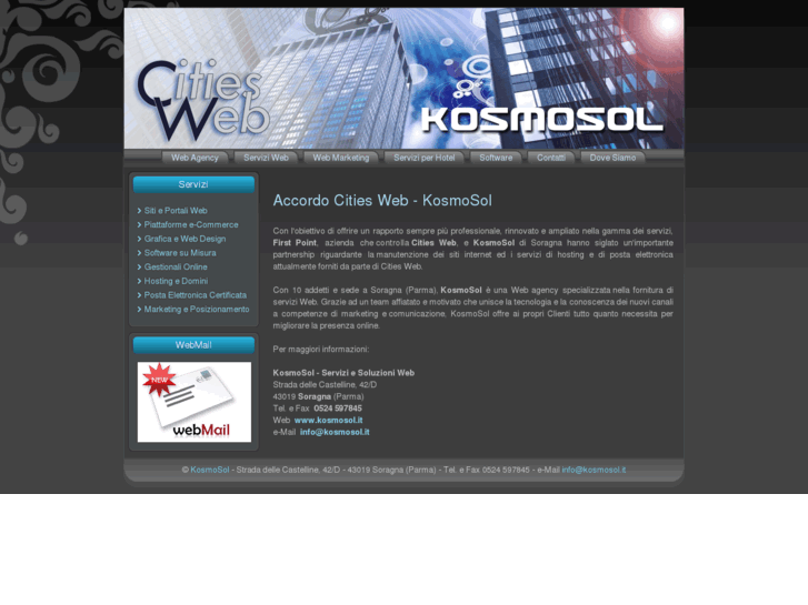 www.citiesweb.it