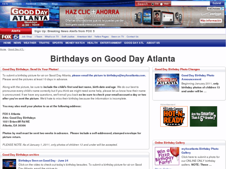 www.gooddaybirthday.com