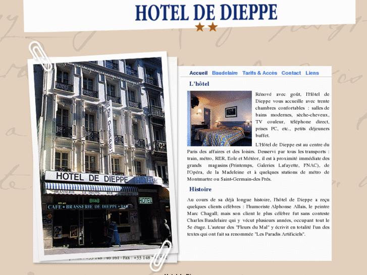 www.hoteldedieppe-paris.com