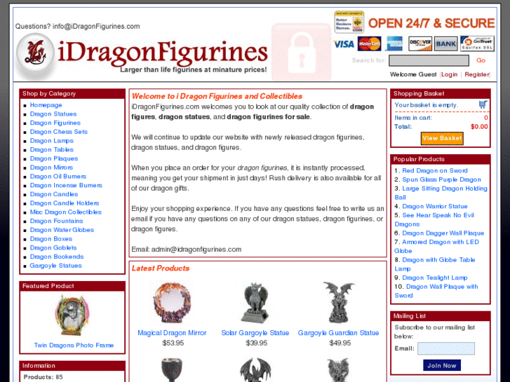 www.idragonfigurines.com