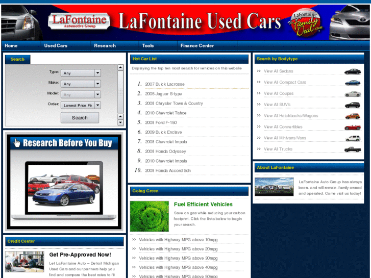 www.lafontainepre-owned.com