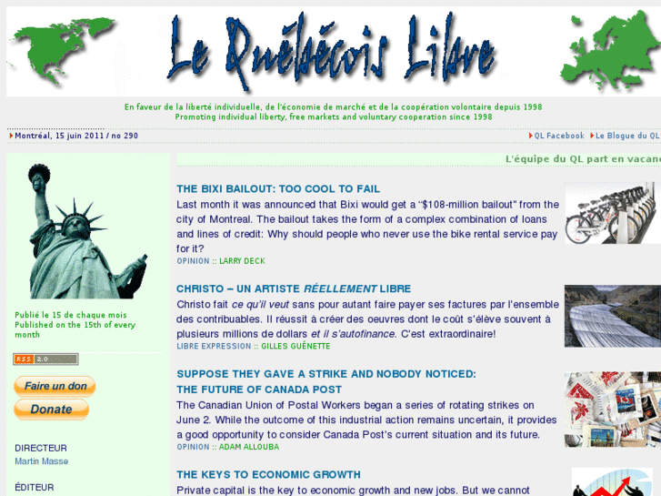 www.lequebecoislibre.org