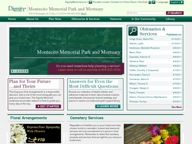 www.montecitomemorialparkandmortuary.com