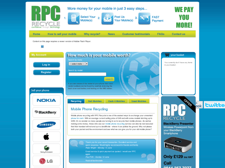www.recycledphonecompany.com