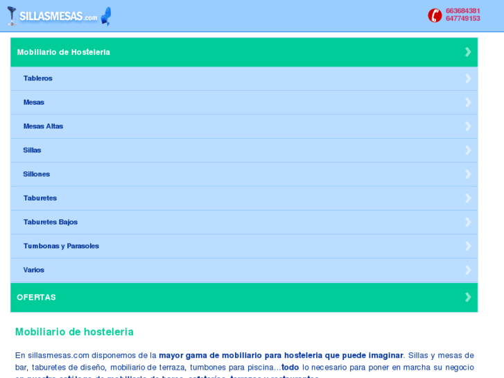 www.sillasmesas.mobi