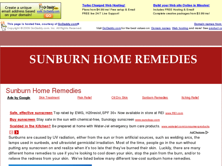 www.sunburnhomeremedies.com