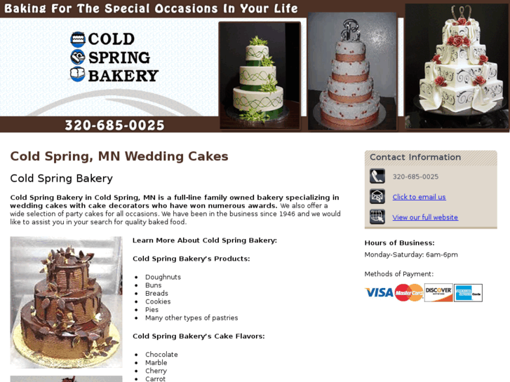 www.weddingcakescentralminnesota.com