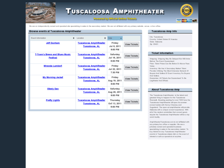 www.amphitheatertuscaloosa.com