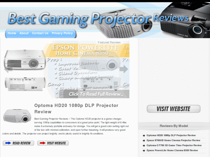 www.bestgamingprojectors.com