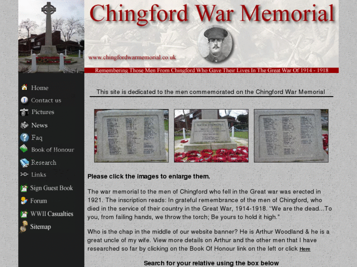 www.chingfordwarmemorial.co.uk