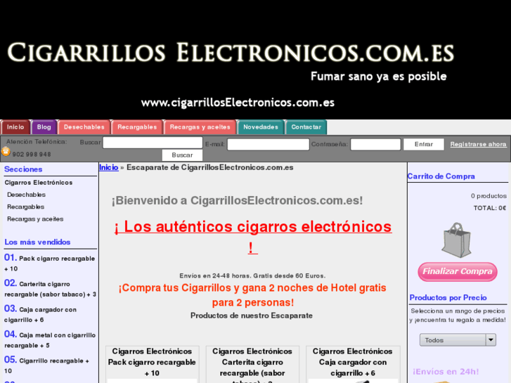 www.cigarrilloselectronicos.com.es