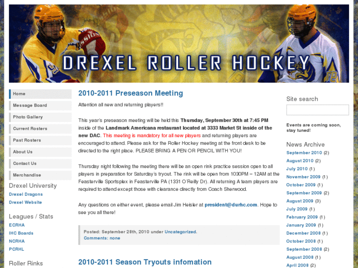 www.drexelrollerhockey.com