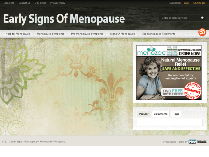 www.earlysignsofmenopause.com