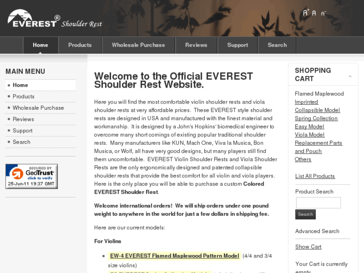 www.everestshoulderrest.com